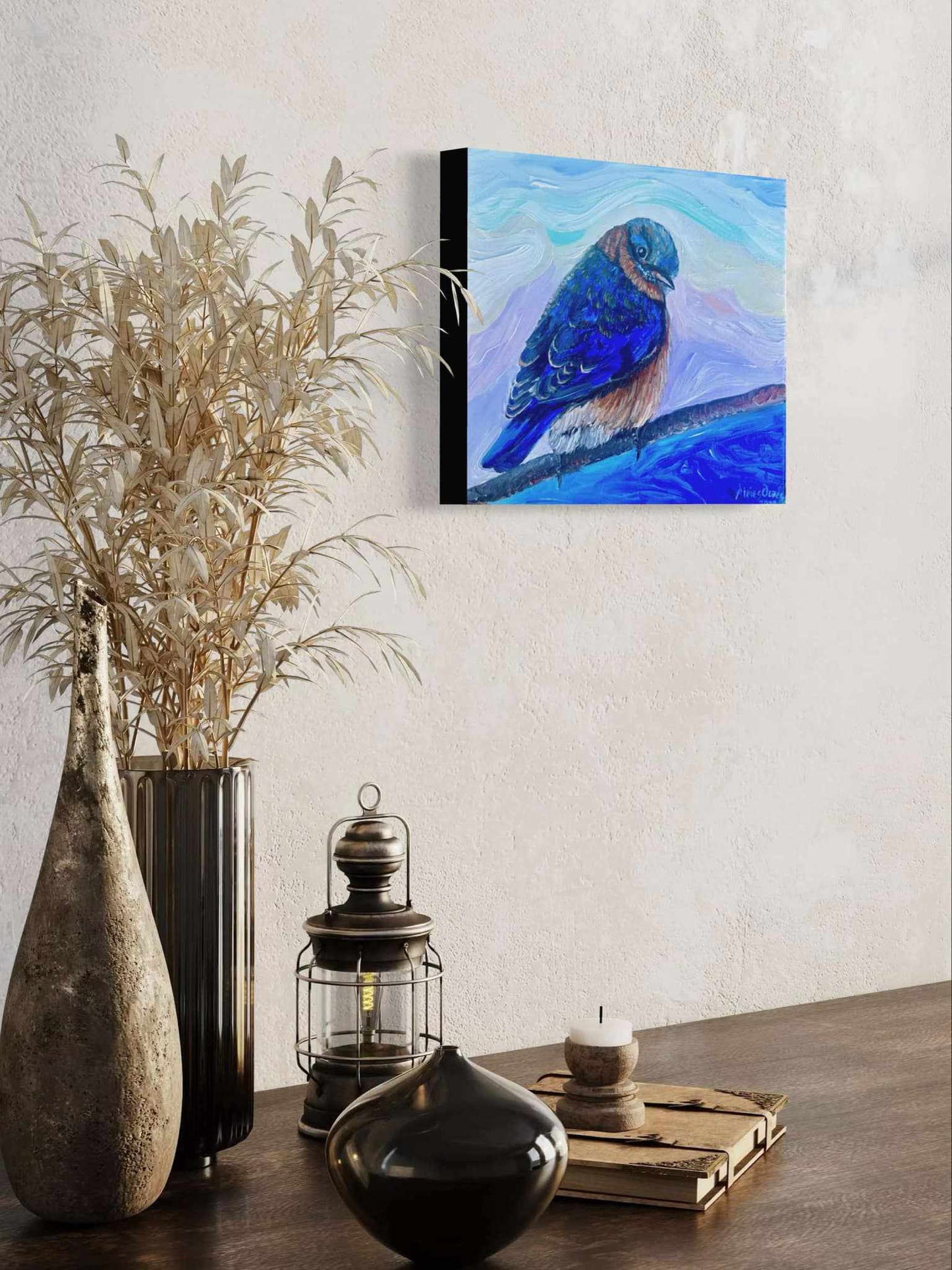 "Blue Bird" Fine Art Print