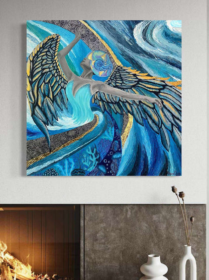 "Angel of the Deep" Fine Art Print