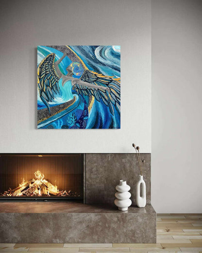 "Angel of the Deep" Fine Art Print