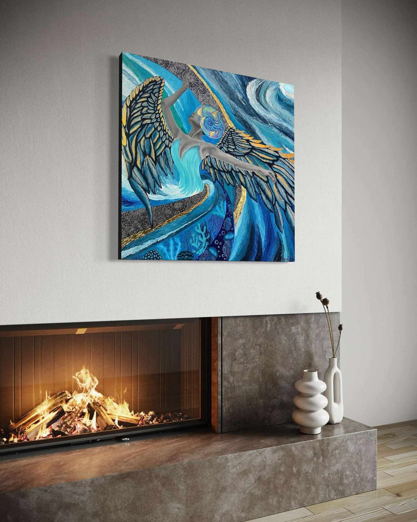 "Angel of the Deep" Fine Art Print