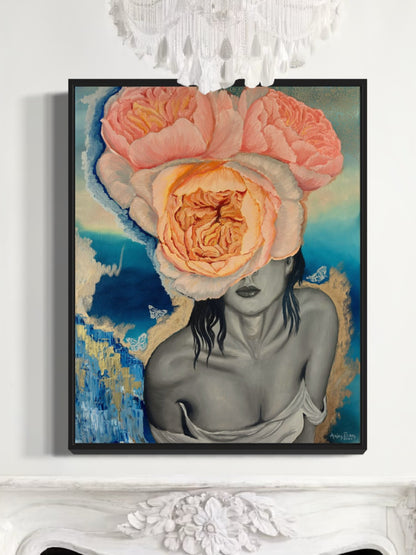 “Mind In Bloom” Original Oil Painting