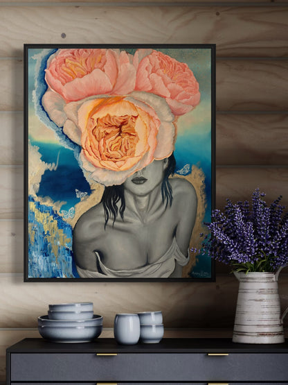 “Mind In Bloom” Original Oil Painting